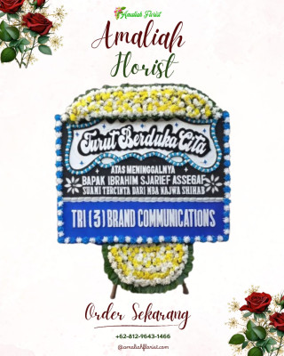 Papan Bunga Duka di Bekasi